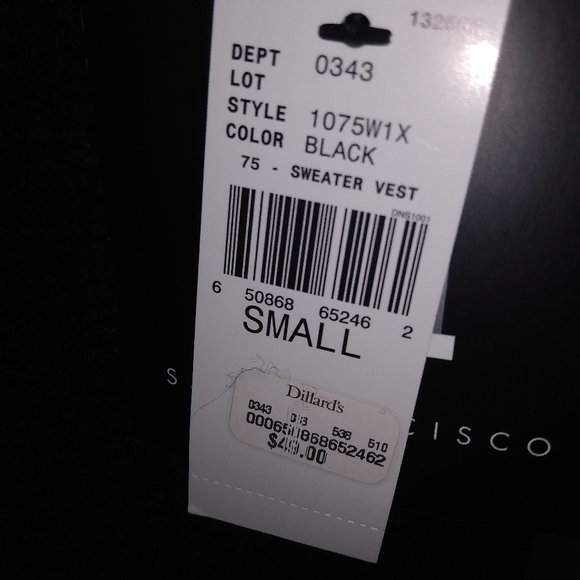 from NWT IN San Francisco Designer Sweater - Picture 5 of 7